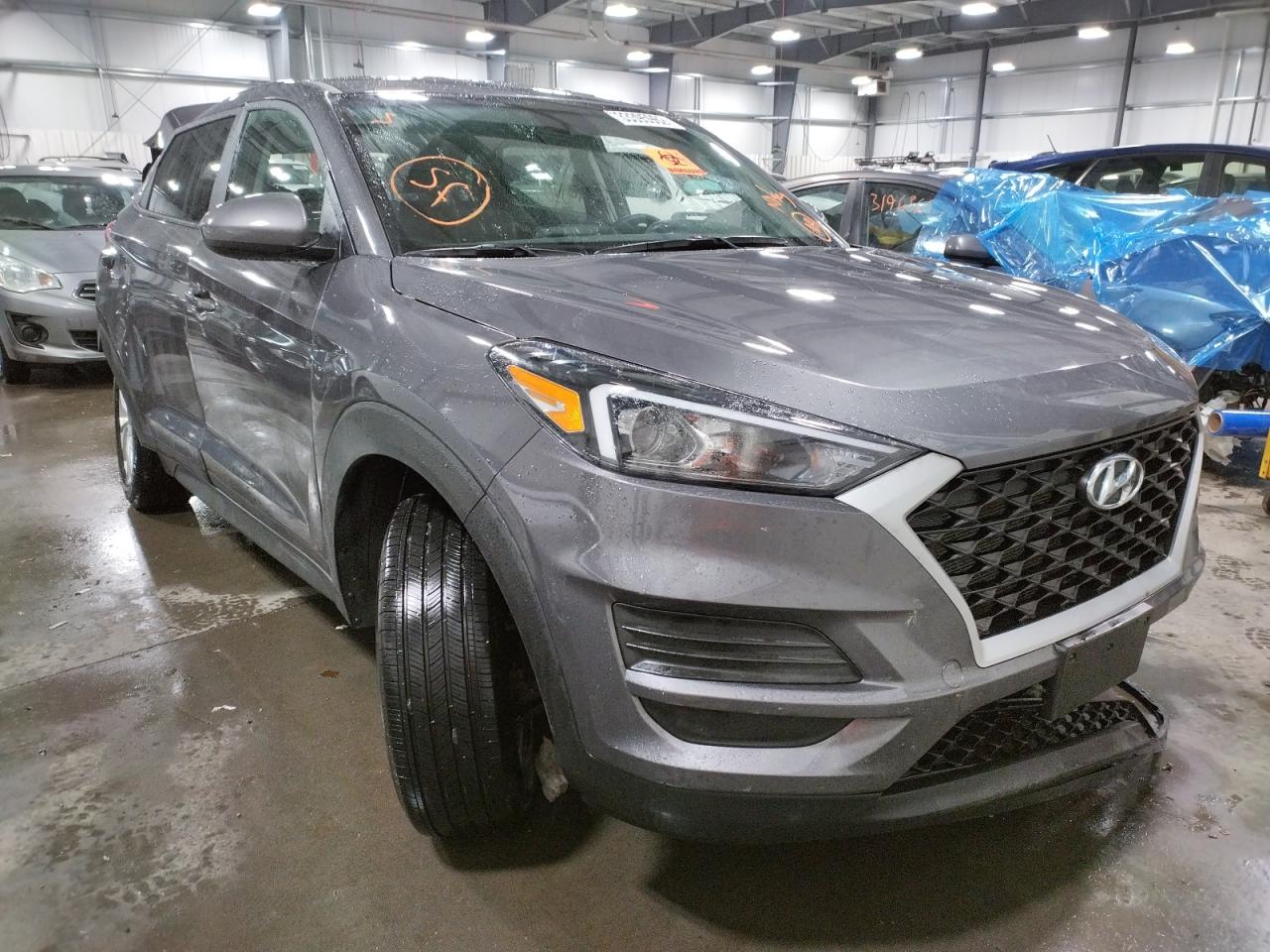 HYUNDAI TUCSON SE 2021 with VIN KM8J2CA41MU362074 - Photo from auction