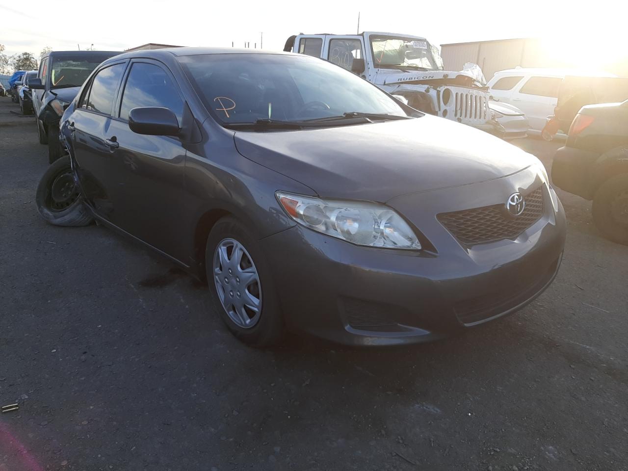 TOYOTA COROLLA BA 2009 with VIN JTDBL40E199025663 - Photo from auction