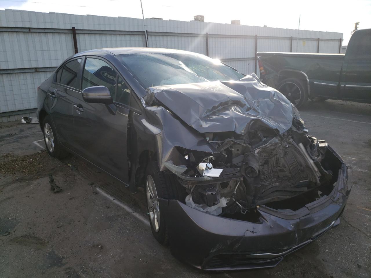 HONDA CIVIC LX 2014 with VIN 19XFB2F50EE275207 - Photo from auction