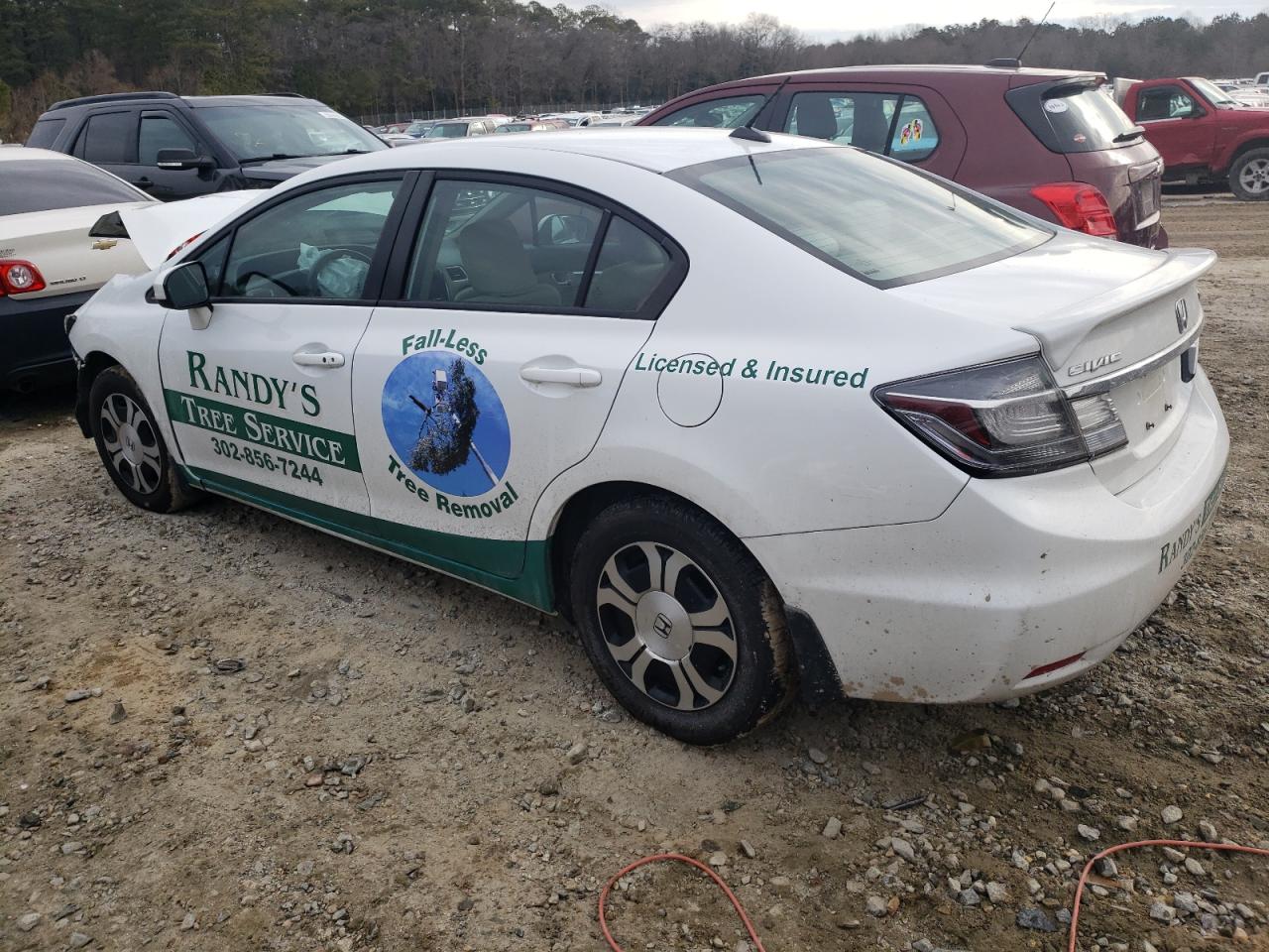 Photo 3 from auction – 2014 HONDA CIVIC HYBR with VIN 19XFB4F29EE001229