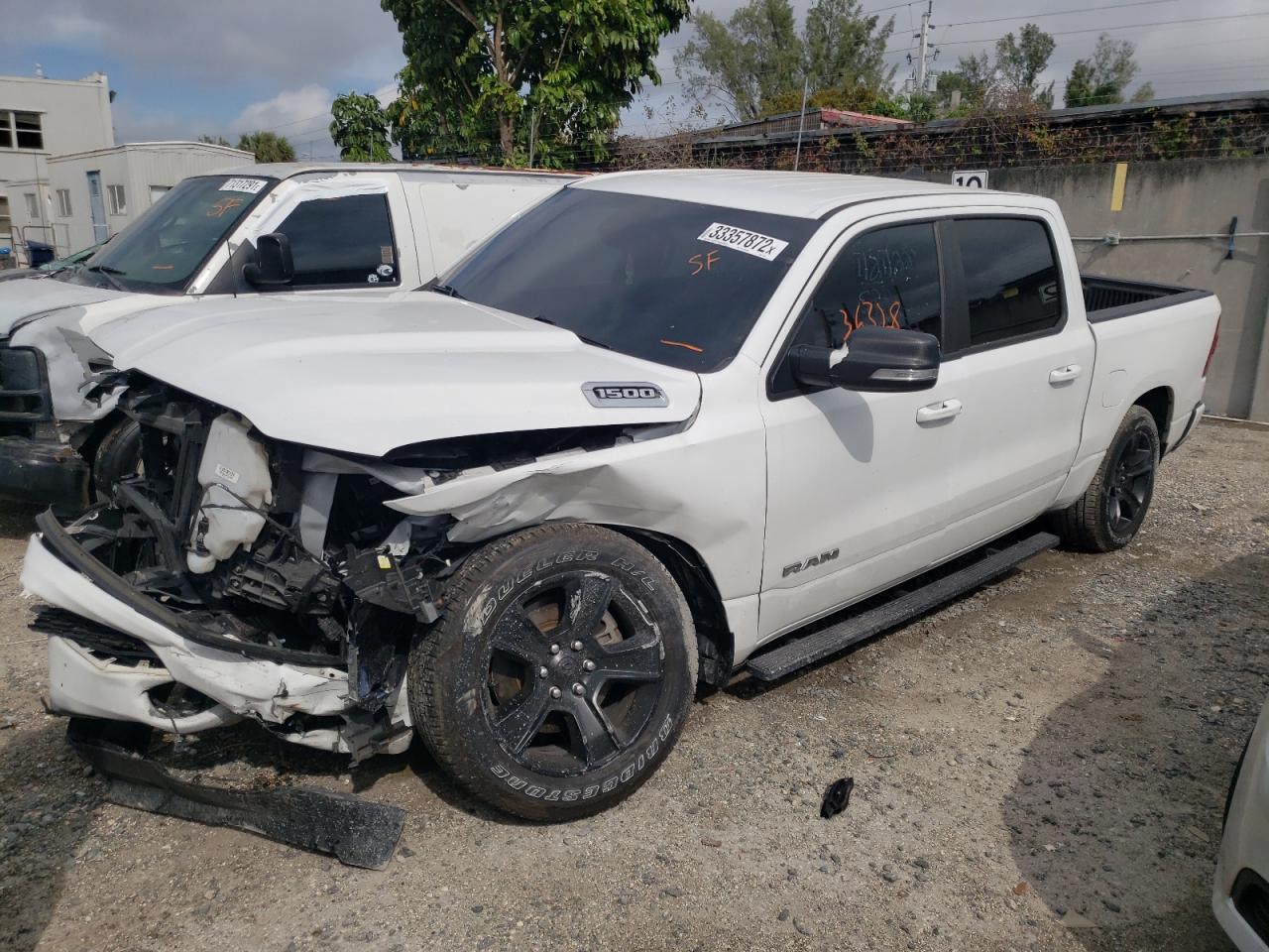 Photo 2 from auction – 2019 RAM 1500 BIG H with VIN 1C6RRFFGXKN870534