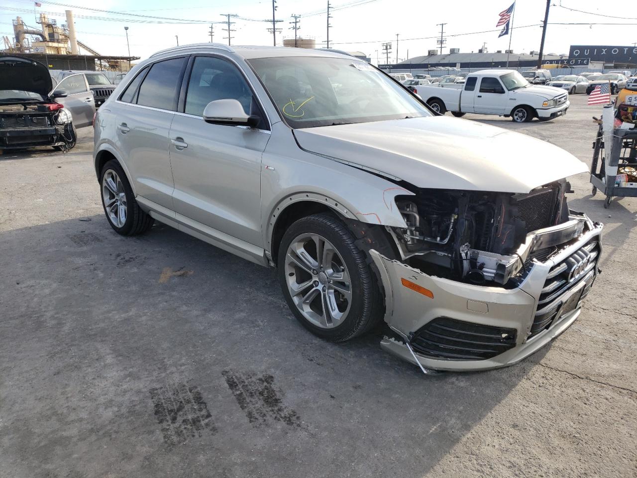 AUDI Q3 PREMIUM 2018 with VIN WA1JCCFS1JR013417 - Photo from auction
