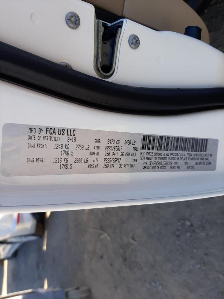 Photo 10 from auction – 2018 DODGE JOURNEY SX with VIN 3C4PDCBG8JT505318