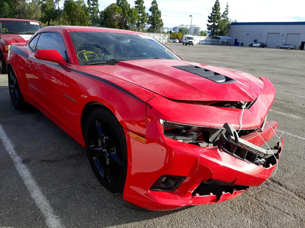 CHEVROLET CAMARO 2SS 2015 with VIN 2G1FJ1EW5F9138120 - Photo from auction