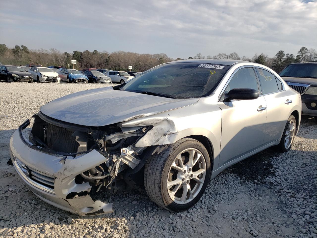 Photo 2 from auction – 2012 NISSAN MAXIMA S with VIN 1N4AA5AP7CC807795
