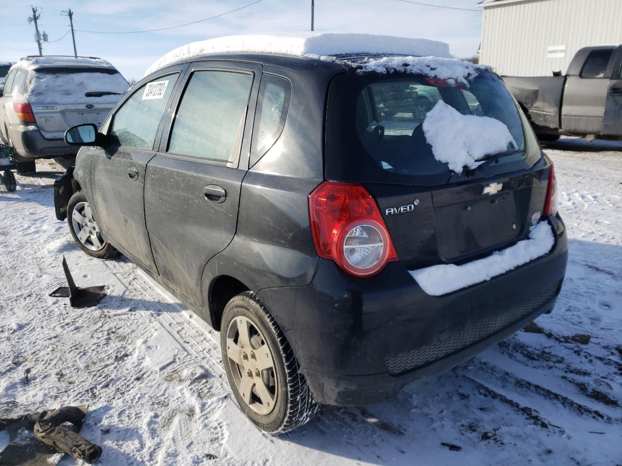 Photo 3 from auction – 2010 CHEVROLET AVEO LS with VIN KL1TD6DE2AB100057