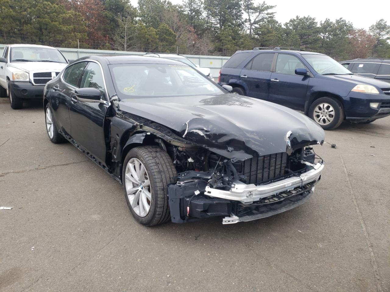 BMW 840XI 2020 with VIN WBAGV4C02LCD68279 - Photo from auction