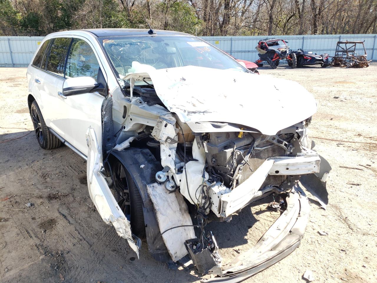 LINCOLN MKX 2012 with VIN 2LMDJ8JK8CBL01485 - Photo from auction