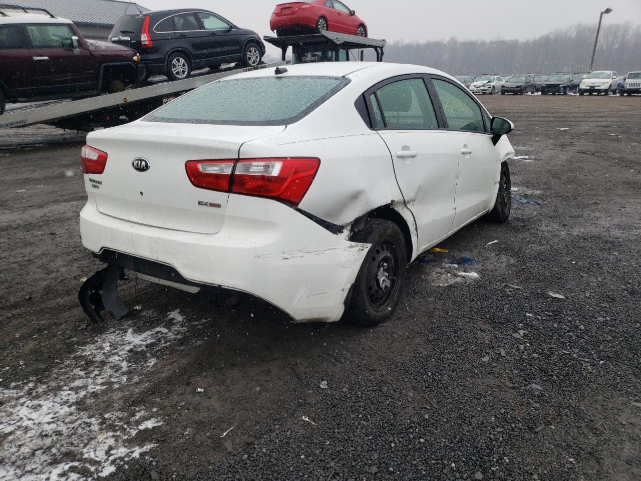 Photo 4 from auction – 2013 KIA RIO EX with VIN KNADN4A3XD6178937