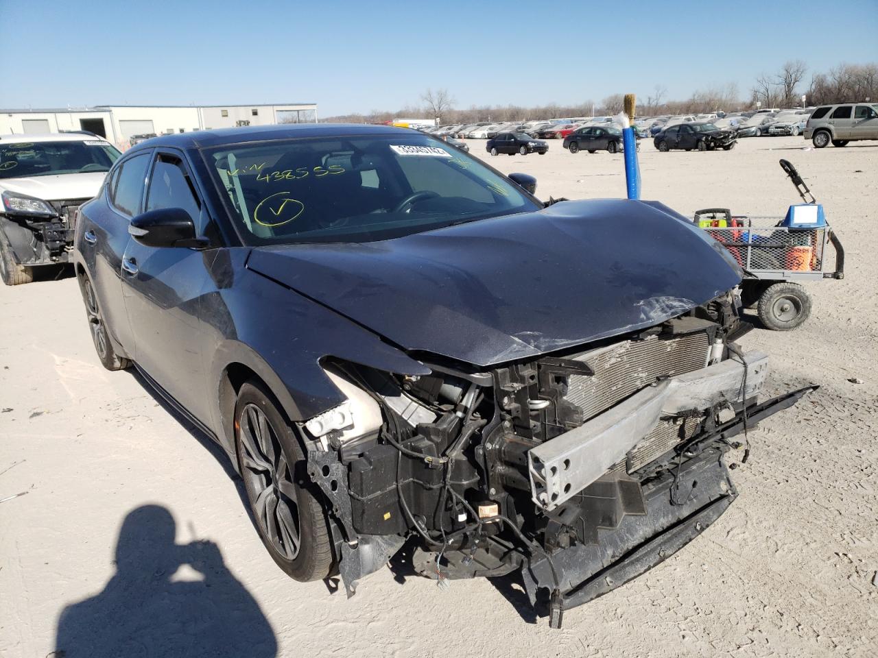 Photo 1 from auction – 2017 NISSAN MAXIMA 3.5 with VIN 1N4AA6AP8HC438555