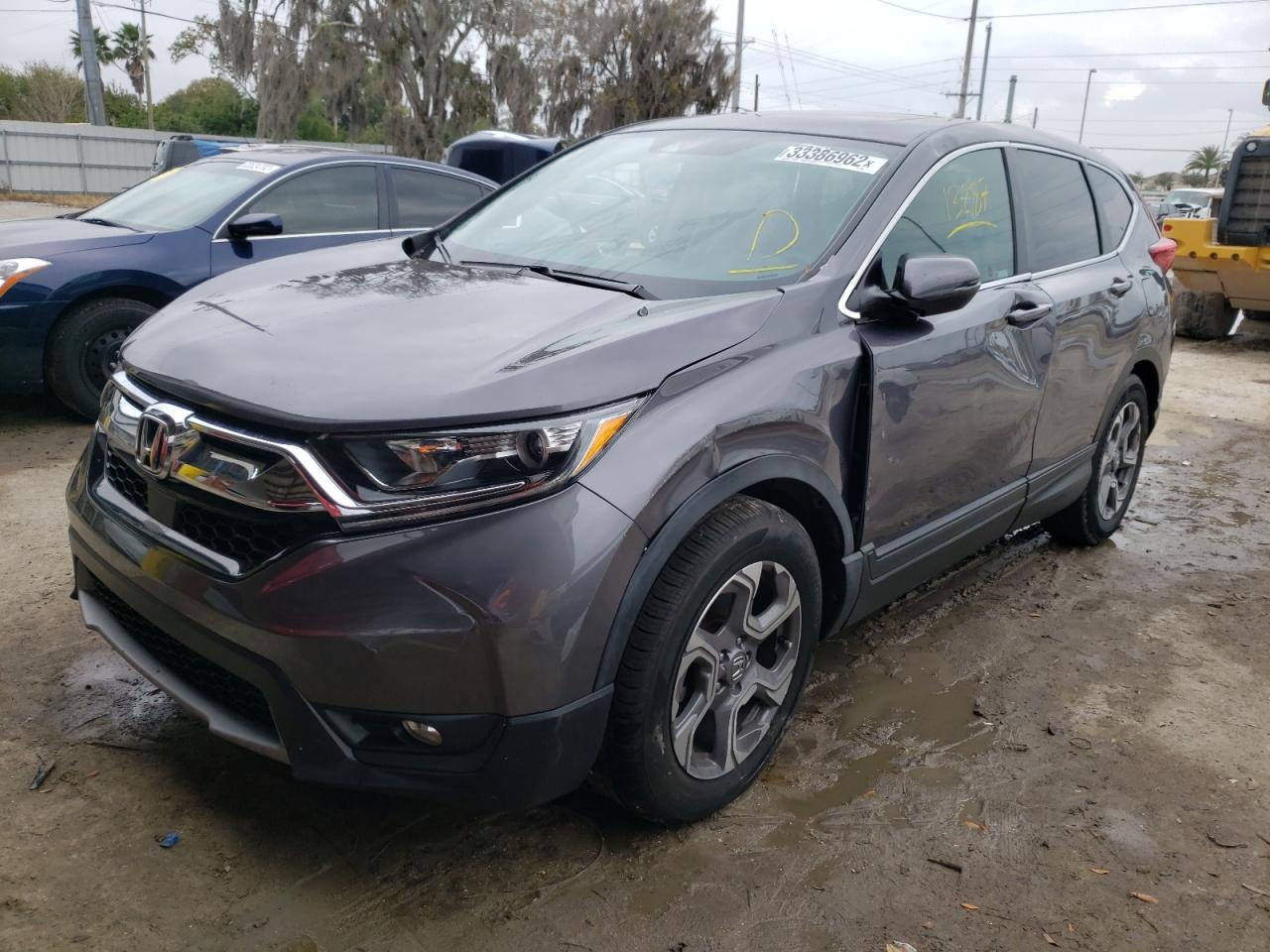 Photo 2 from auction – 2019 HONDA CR-V EX with VIN 7FARW1H59KE024589