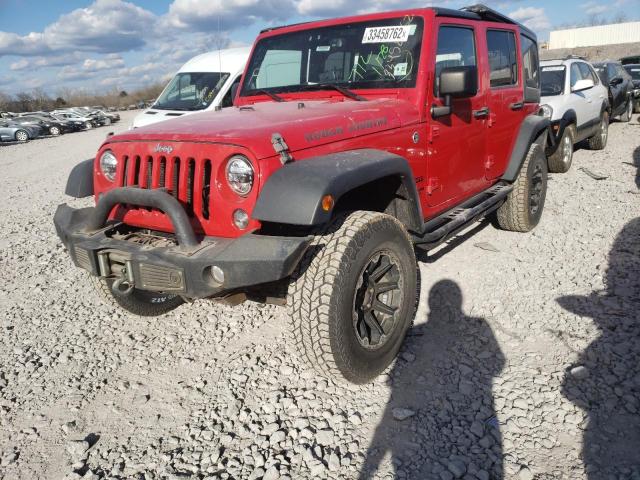 Photo 2 from auction – 2014 JEEP WRANGLER U with VIN 1C4BJWDGXEL157444