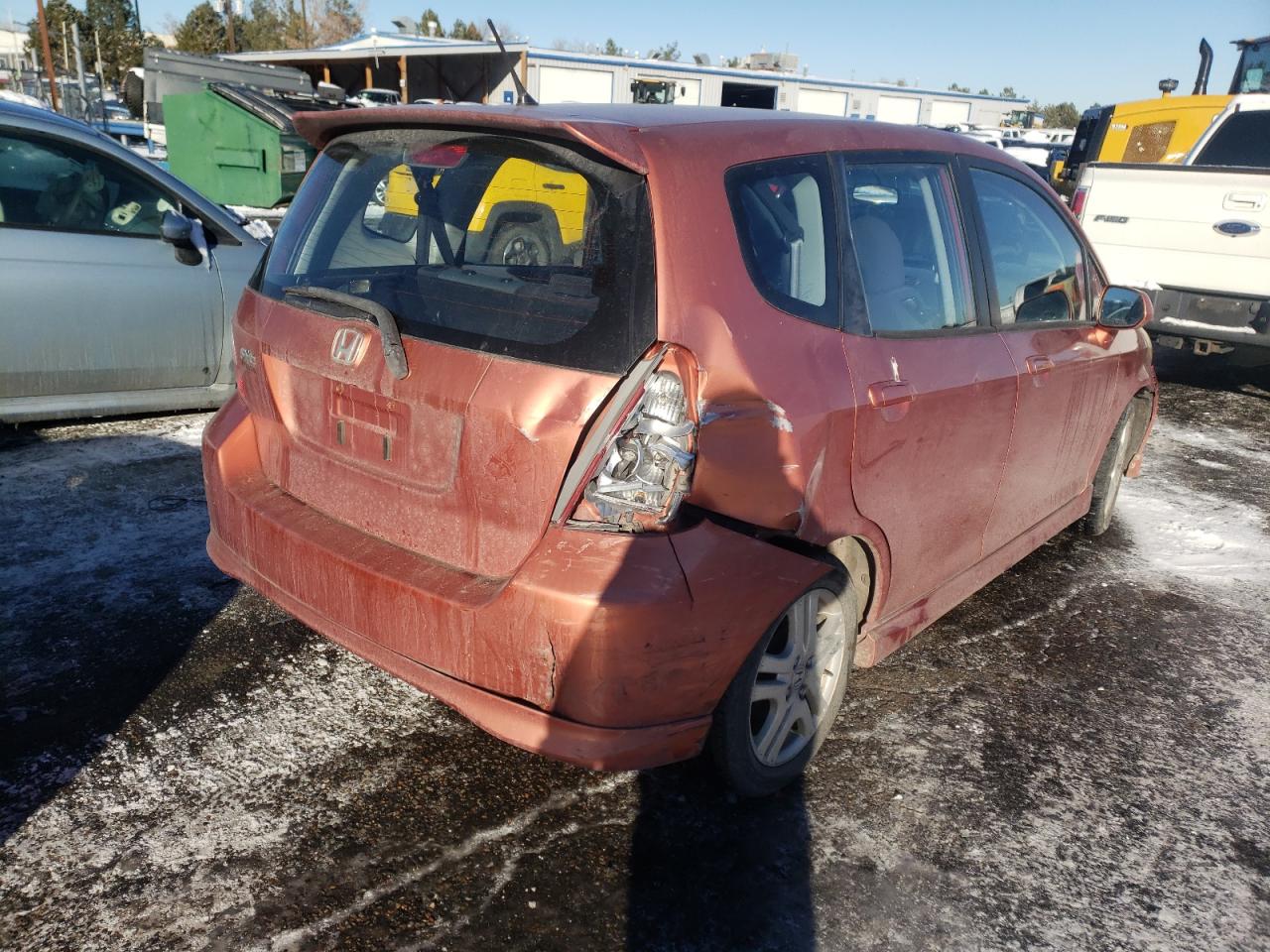 Photo 4 from auction – 2007 HONDA FIT S with VIN JHMGD38607S053226