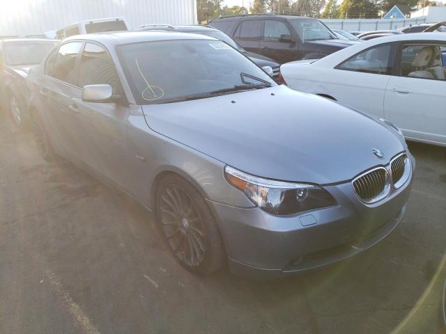 BMW 530 I 2007 with VIN WBANE73547CM45936 - Photo from auction