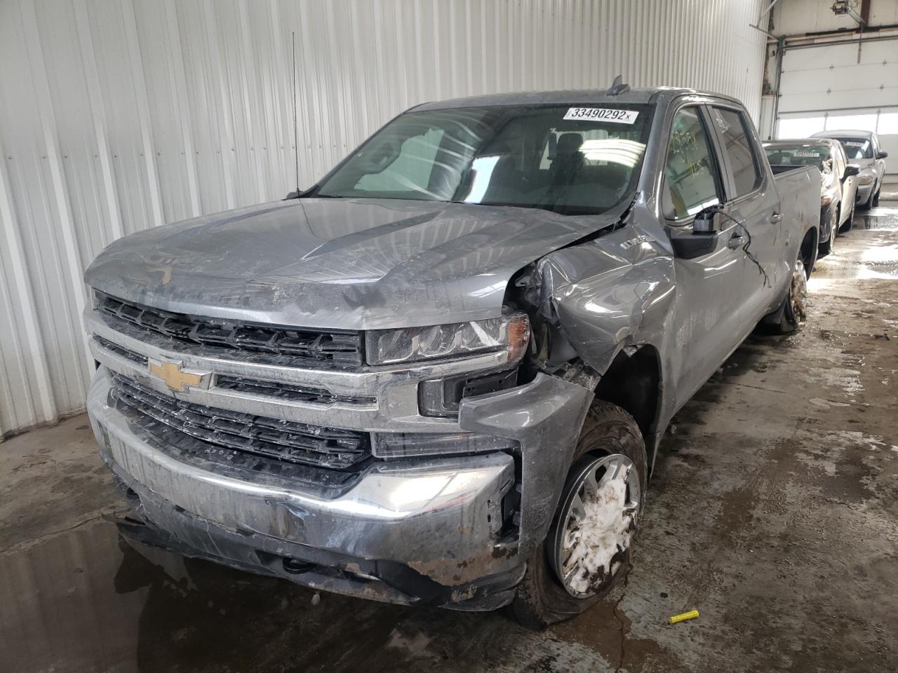 Photo 2 from auction – 2021 CHEVROLET SILVERADO with VIN 3GCUYDED4MG233930