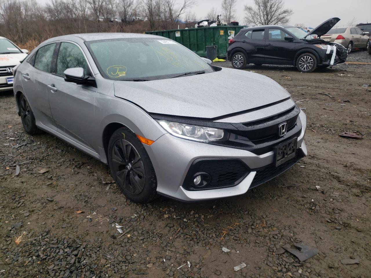 Photo 1 from auction – 2018 HONDA CIVIC EX with VIN SHHFK7H54JU405163