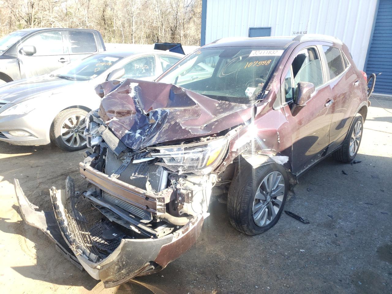 Photo 2 from auction – 2017 BUICK ENCORE with VIN KL4CJASB2HB107558