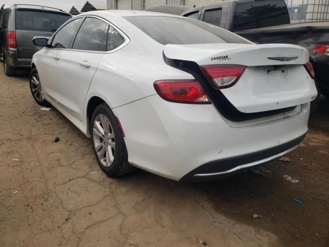 Photo 3 from auction – 2016 CHRYSLER 200 LIMITE with VIN 1C3CCCAB3GN117224