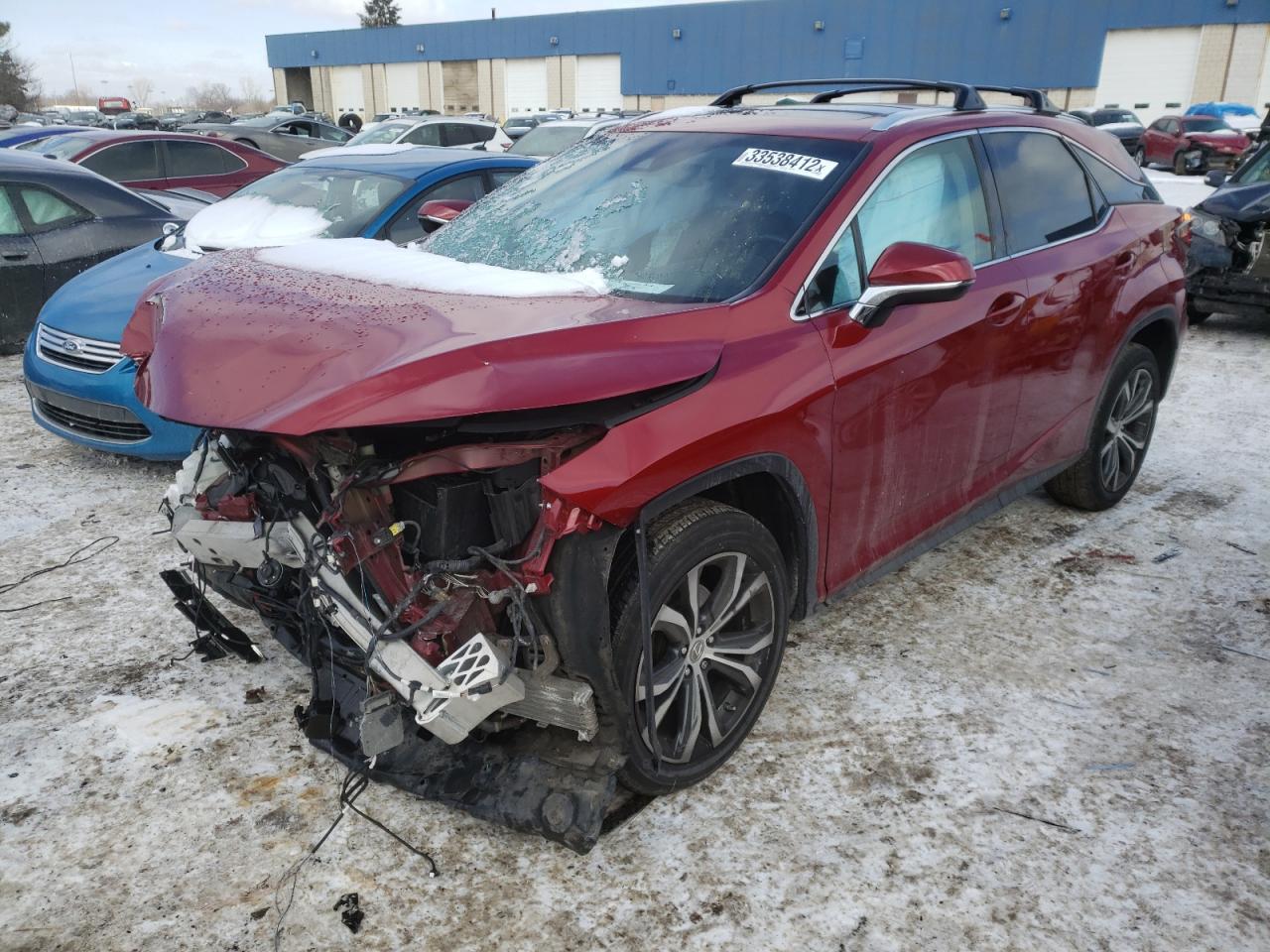 Photo 2 from auction – 2017 LEXUS RX 350 BAS with VIN 2T2BZMCA8HC128347
