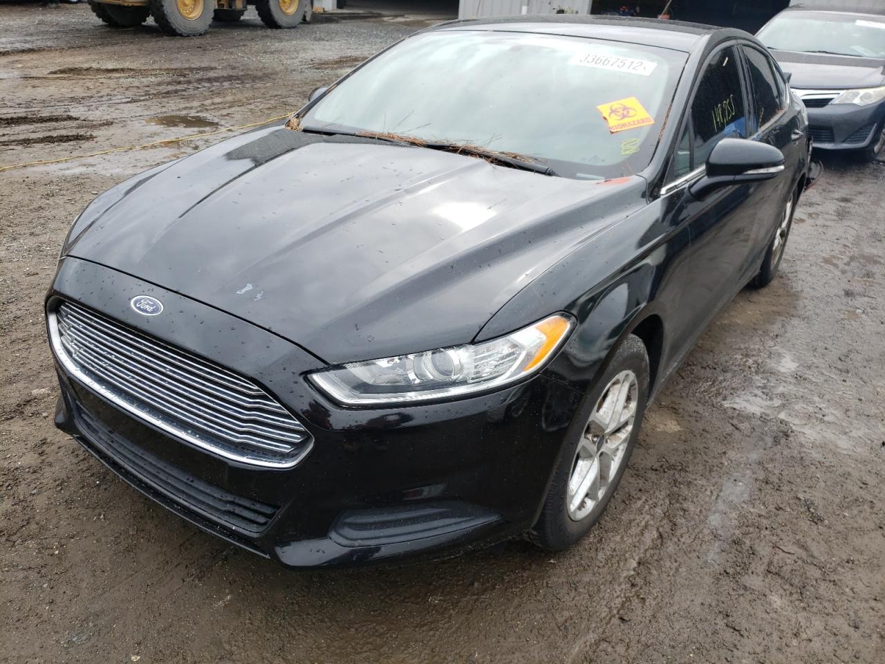 Photo 2 from auction – 2016 FORD FUSION SE with VIN 3FA6P0H74GR275202