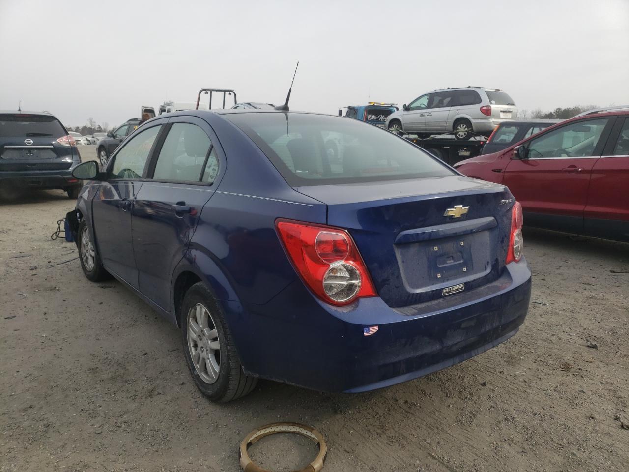 Photo 3 from auction – 2012 CHEVROLET SONIC LS with VIN 1G1JA5SH9C4203119
