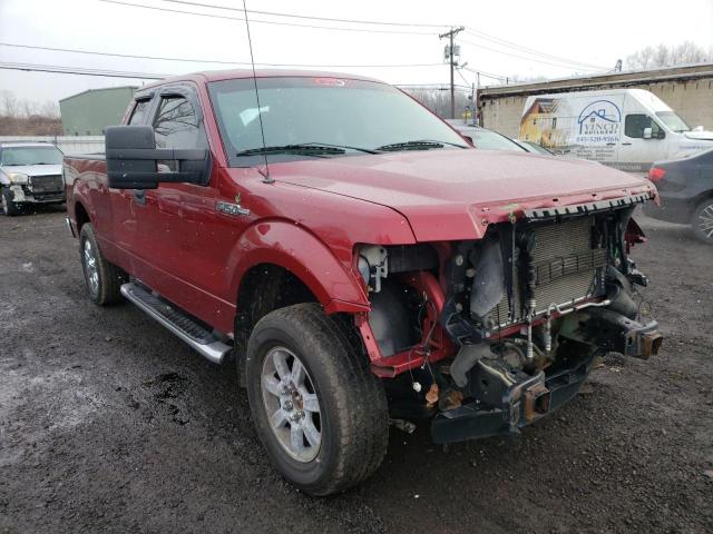 FORD F150 SUPER 2013 with VIN 1FTFX1EF5DFD54124 - Photo from auction