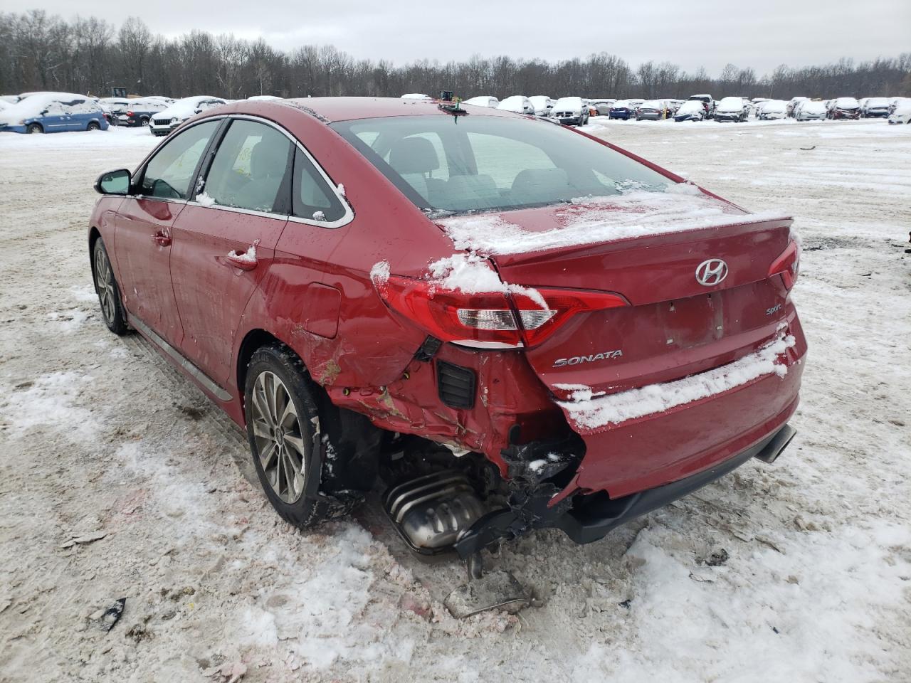 Photo 3 from auction – 2017 HYUNDAI SONATA SPO with VIN 5NPE34AF3HH453213
