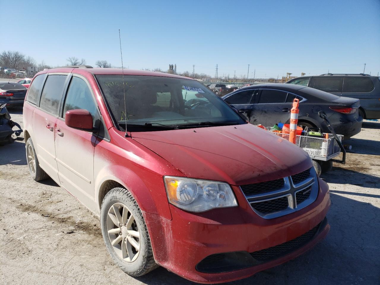 DODGE GRAND CARA 2014 with VIN 2C4RDGCG6ER181616 - Photo from auction