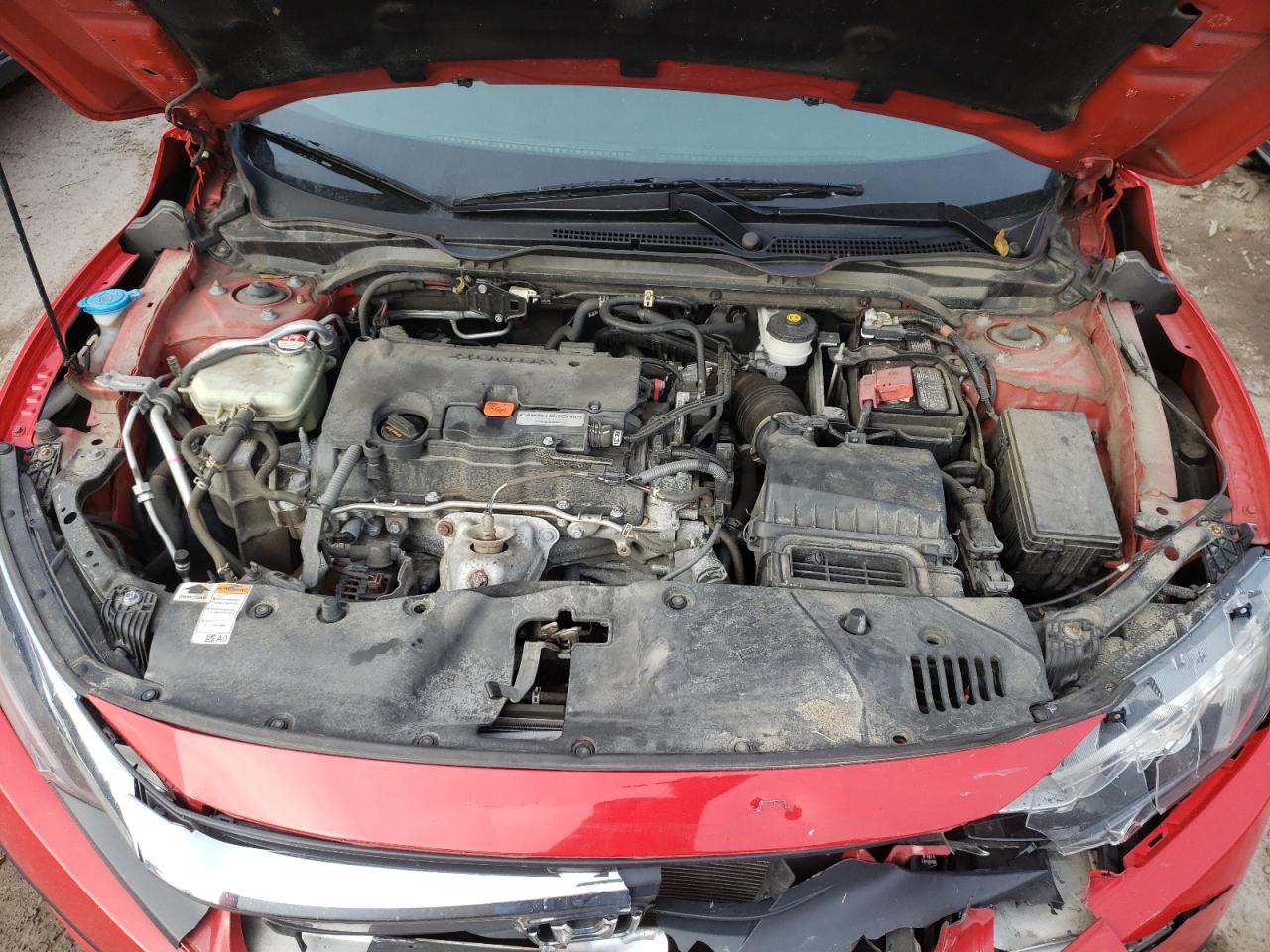 Photo 7 from auction – 2017 HONDA CIVIC LX with VIN 2HGFC2F58HH525266