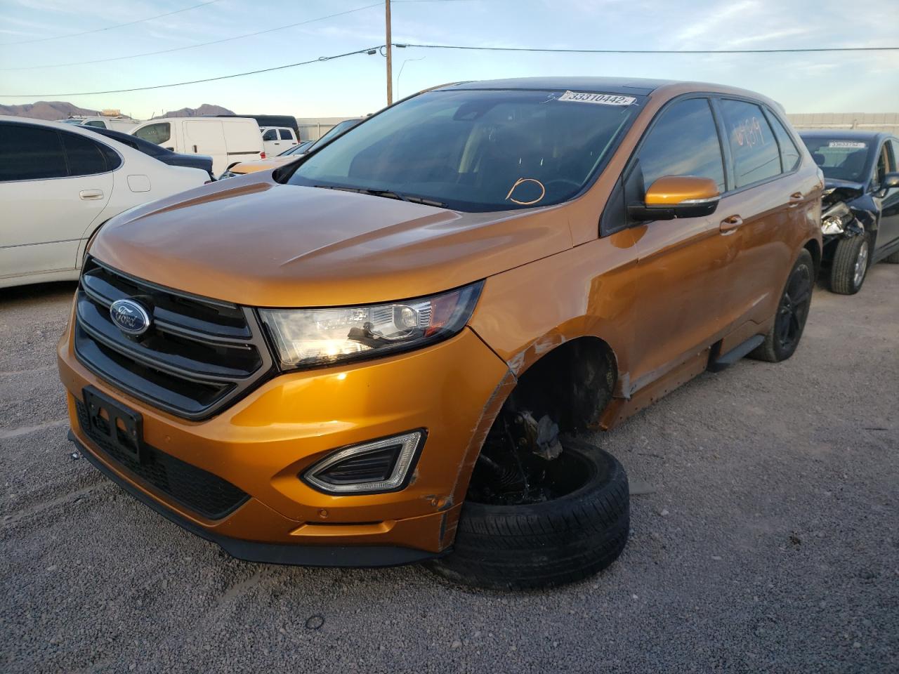Photo 2 from auction – 2015 FORD EDGE SPORT with VIN 2FMTK4AP9FBB19694