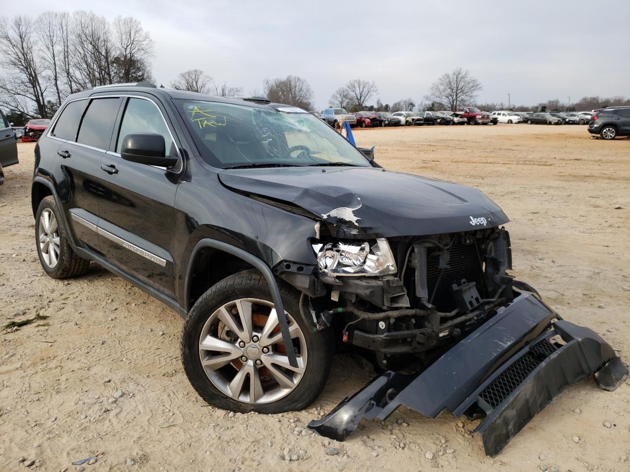JEEP GRAND CHER 2013 with VIN 1C4RJFAG8DC652226 - Photo from auction