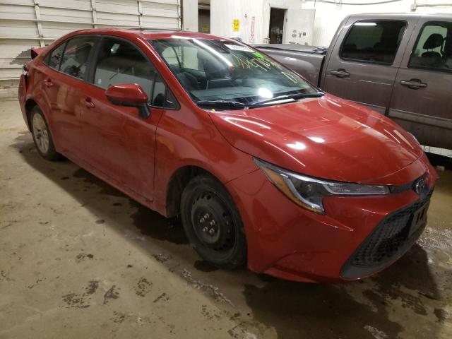 TOYOTA COROLLA LE 2021 with VIN 5YFHPMAE2MP269533 - Photo from auction