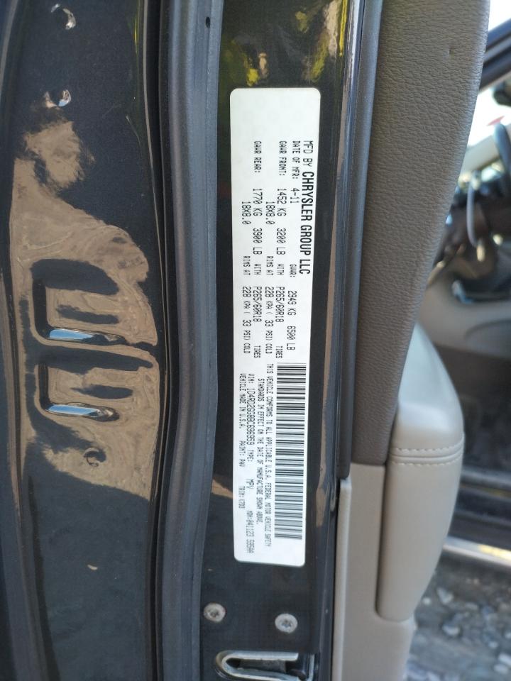Photo 10 from auction – 2011 DODGE DURANGO EX with VIN 1D4RD2GG8BC696959