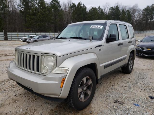 Photo 2 from auction – 2008 JEEP LIBERTY SP with VIN 1J8GN28K08W215865