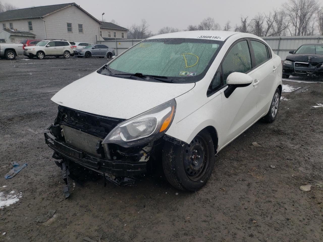 Photo 2 from auction – 2013 KIA RIO EX with VIN KNADN4A3XD6178937