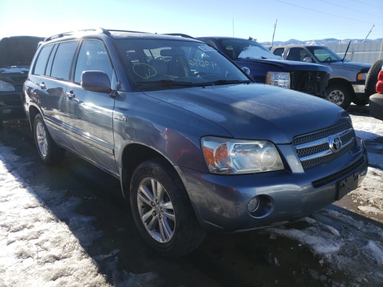 TOYOTA HIGHLANDER 2007 with VIN JTEDW21A970018621 - Photo from auction