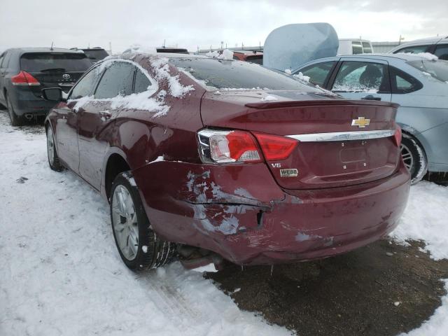 Photo 3 from auction – 2017 CHEVROLET IMPALA LT with VIN 2G1105S30H9148698