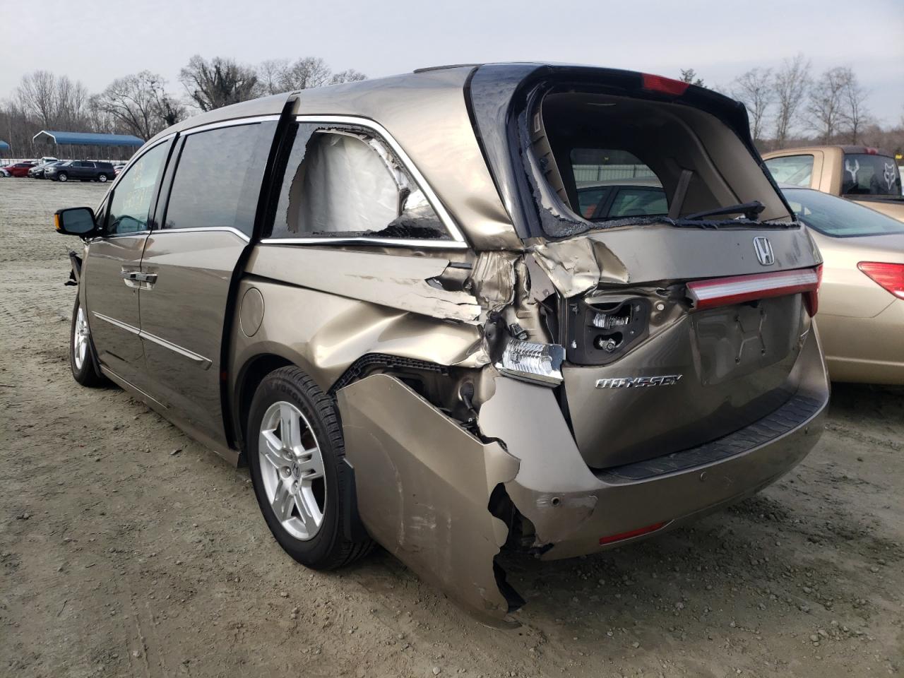 Photo 3 from auction – 2012 HONDA ODYSSEY TO with VIN 5FNRL5H99CB078409