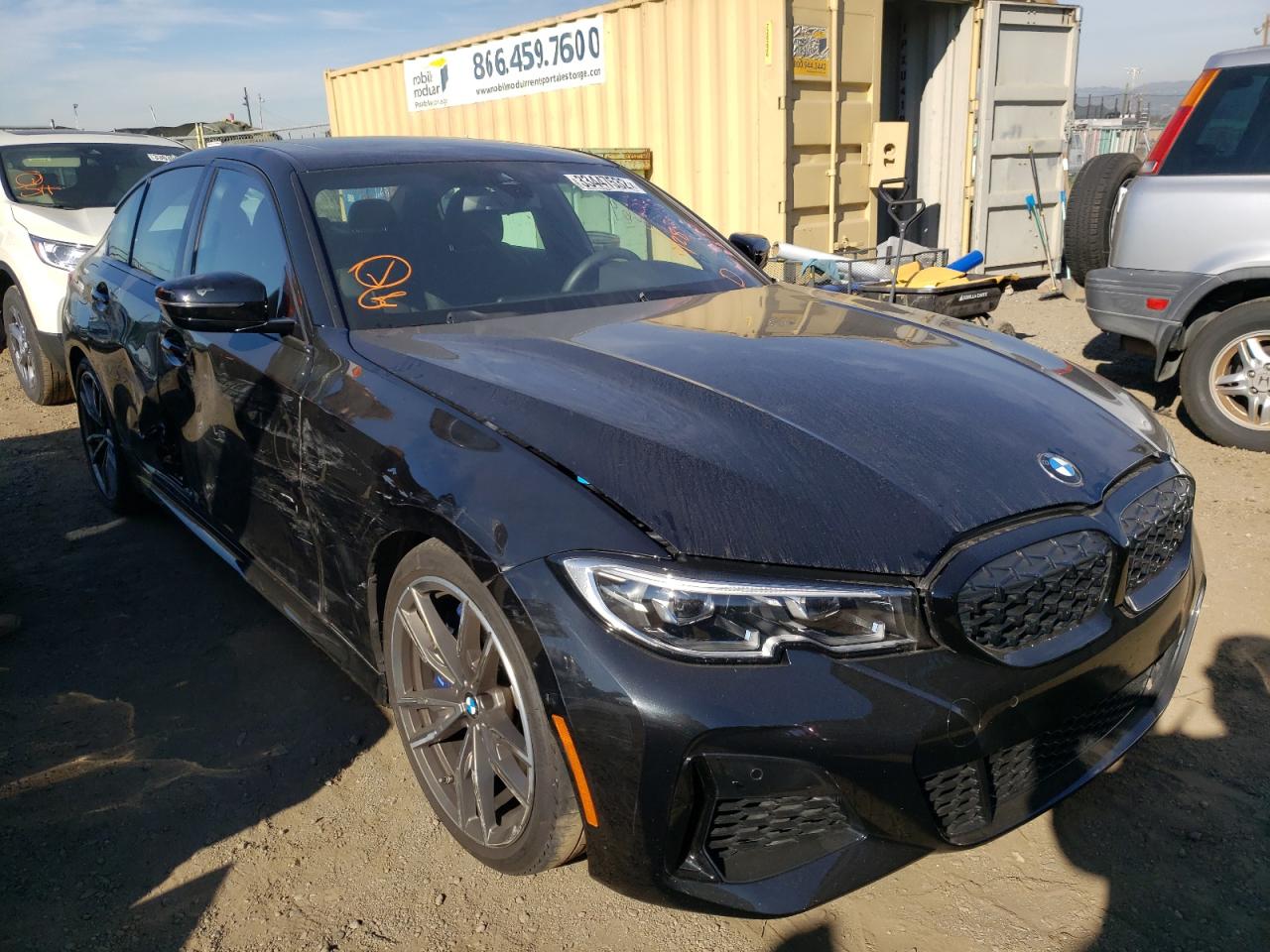 BMW M340I 2021 with VIN 3MW5U7J01M8B60737 - Photo from auction