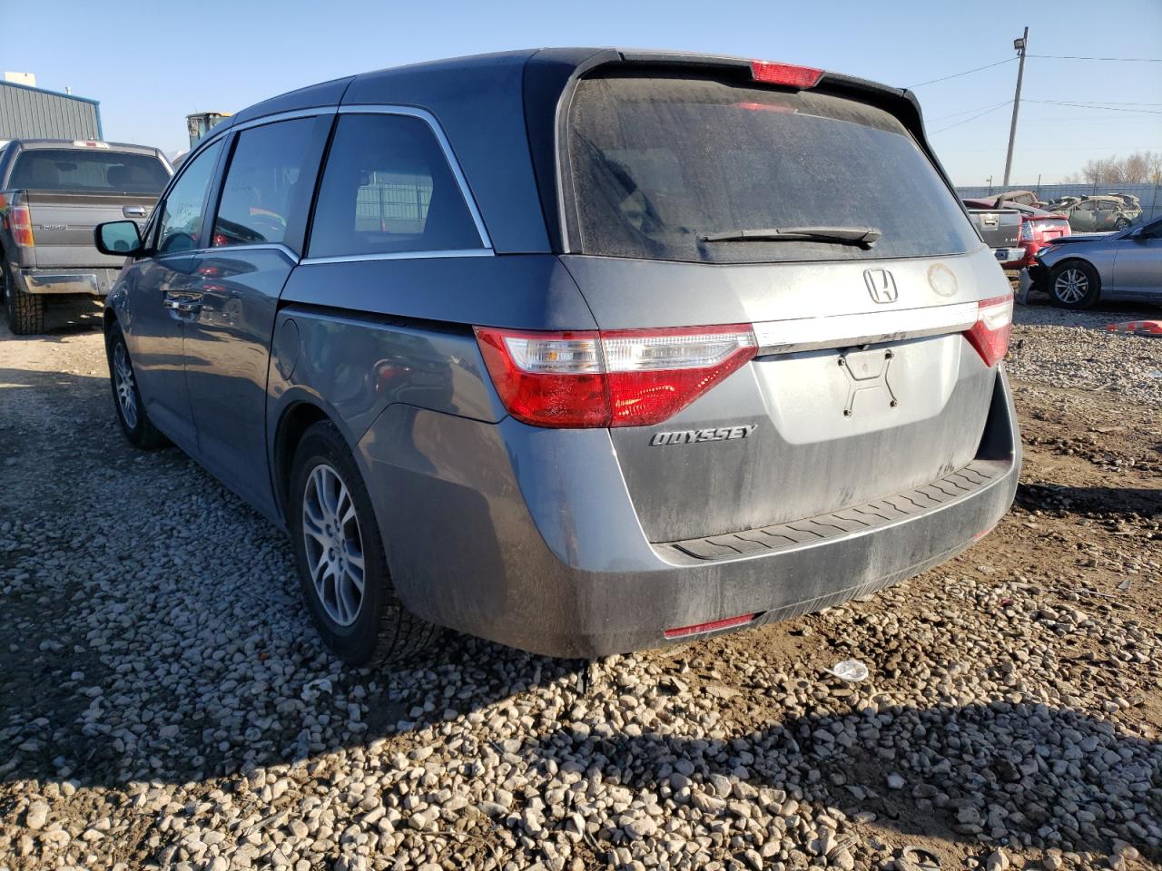 Photo 3 from auction – 2011 HONDA ODYSSEY EX with VIN 5FNRL5H61BB076383