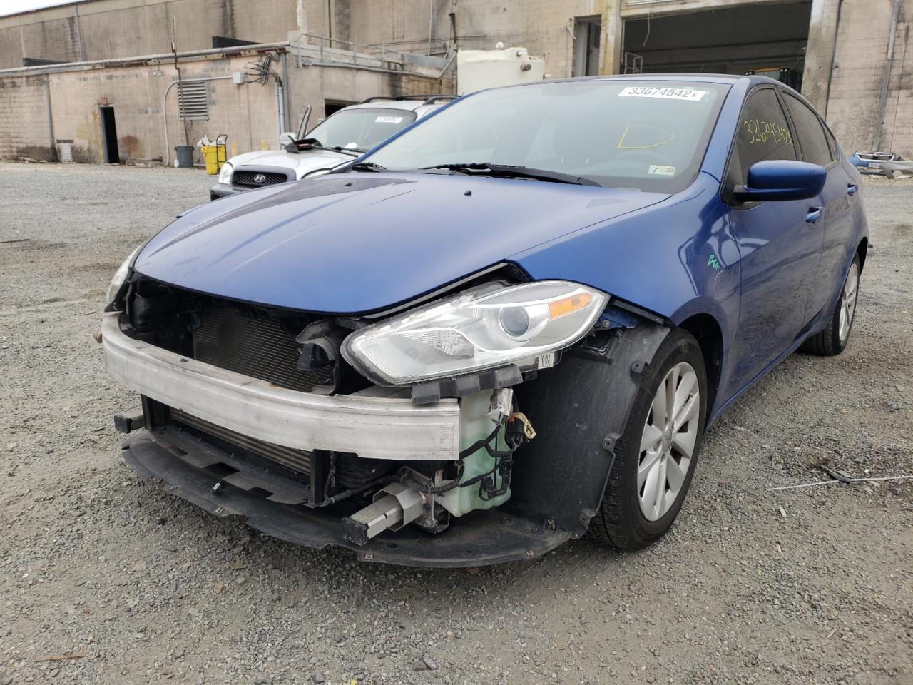 Photo 2 from auction – 2014 DODGE DART SE AE with VIN 1C3CDFDH1ED693086