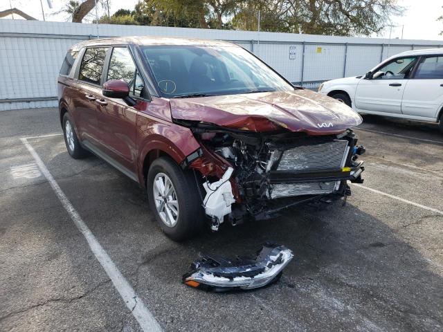 KIA CARNIVAL L 2022 with VIN KNDNB4H36N6132271 - Photo from auction