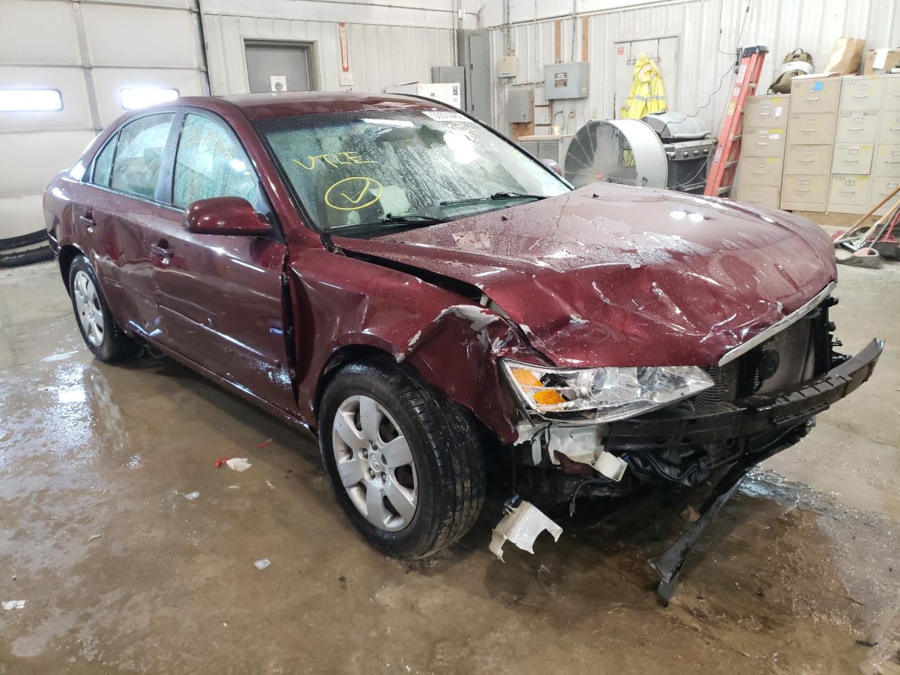 Photo 1 from auction – 2010 HYUNDAI SONATA GLS with VIN 5NPET4AC7AH617199