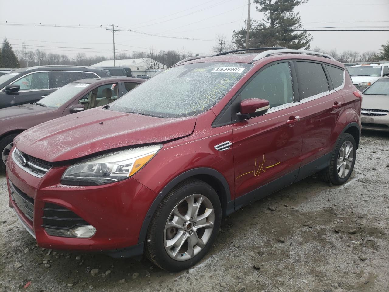 Photo 9 from auction – 2014 FORD ESCAPE TIT with VIN 1FMCU9JX7EUD76949