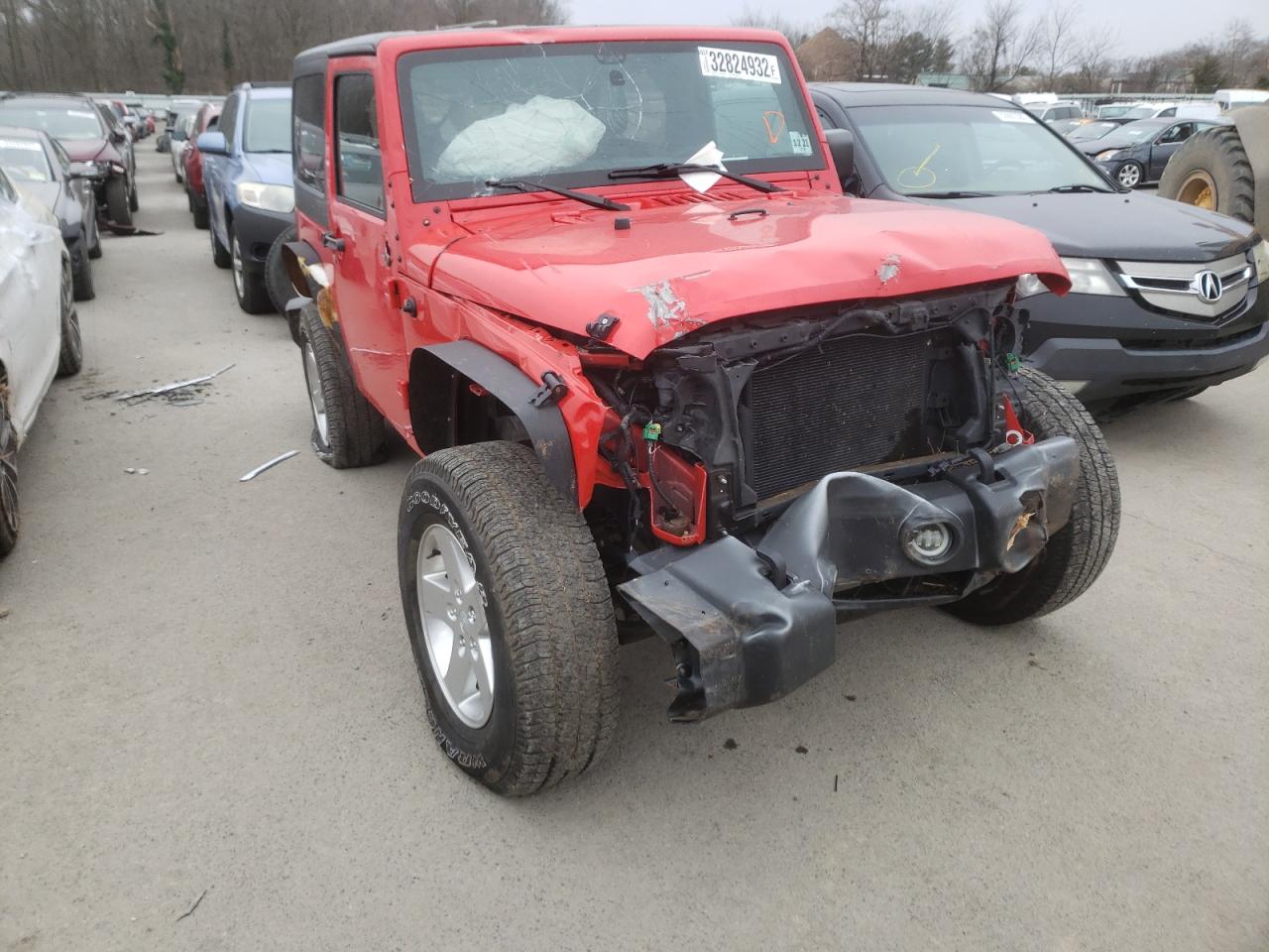 JEEP WRANGLER 2016 with VIN 1C4AJWAG3GL182009 - Photo from auction