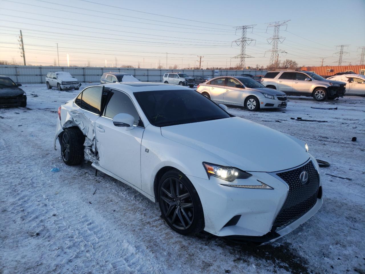 LEXUS IS 300 2016 with VIN JTHCM1D2XG5007178 - Photo from auction