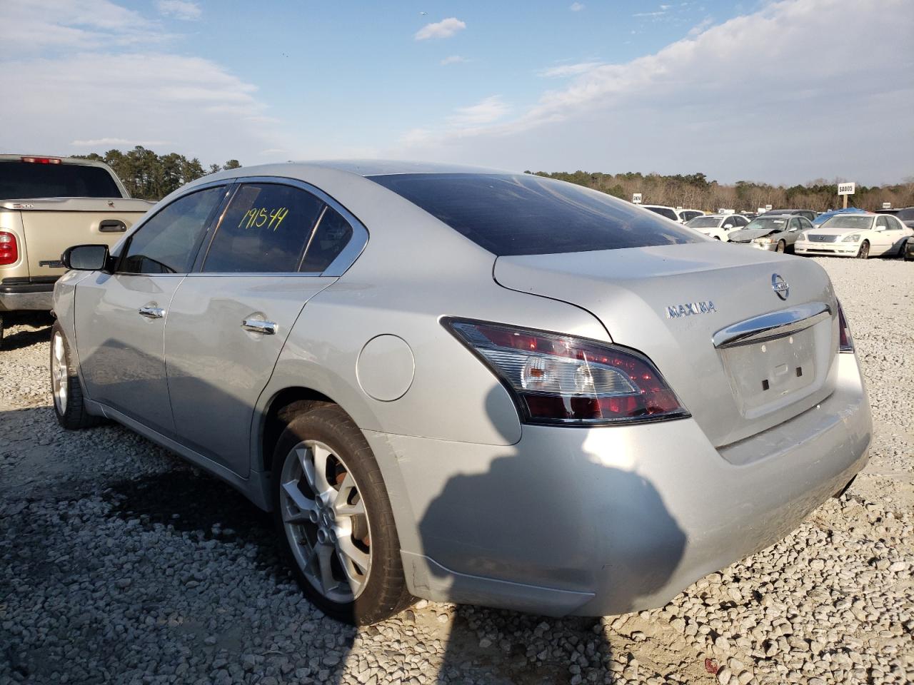 Photo 3 from auction – 2012 NISSAN MAXIMA S with VIN 1N4AA5AP7CC807795