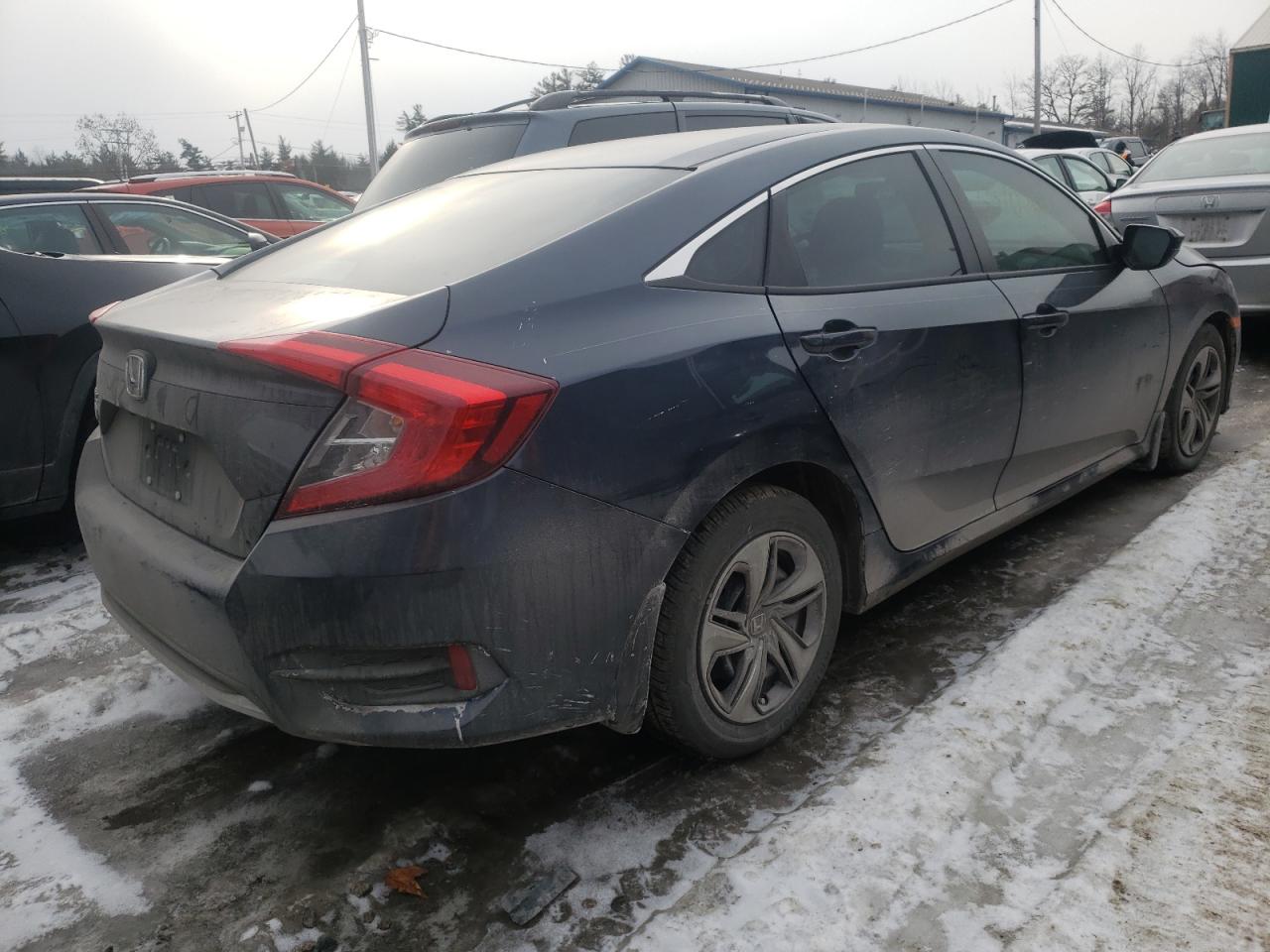 Photo 4 from auction – 2020 HONDA CIVIC LX with VIN 19XFC2F64LE024452