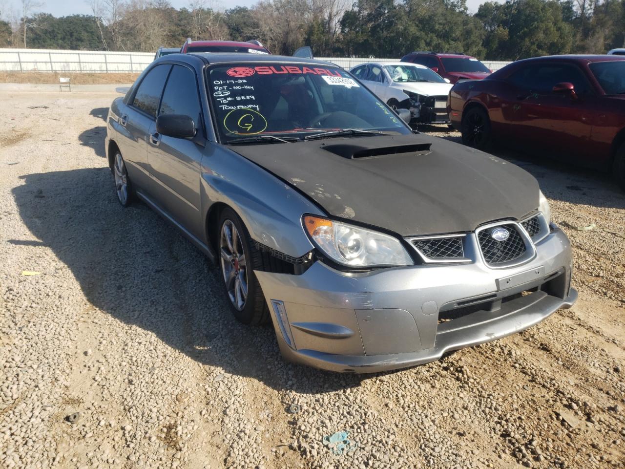 SUBARU IMPREZA 2. 2007 with VIN JF1GD61687H522336 - Photo from auction