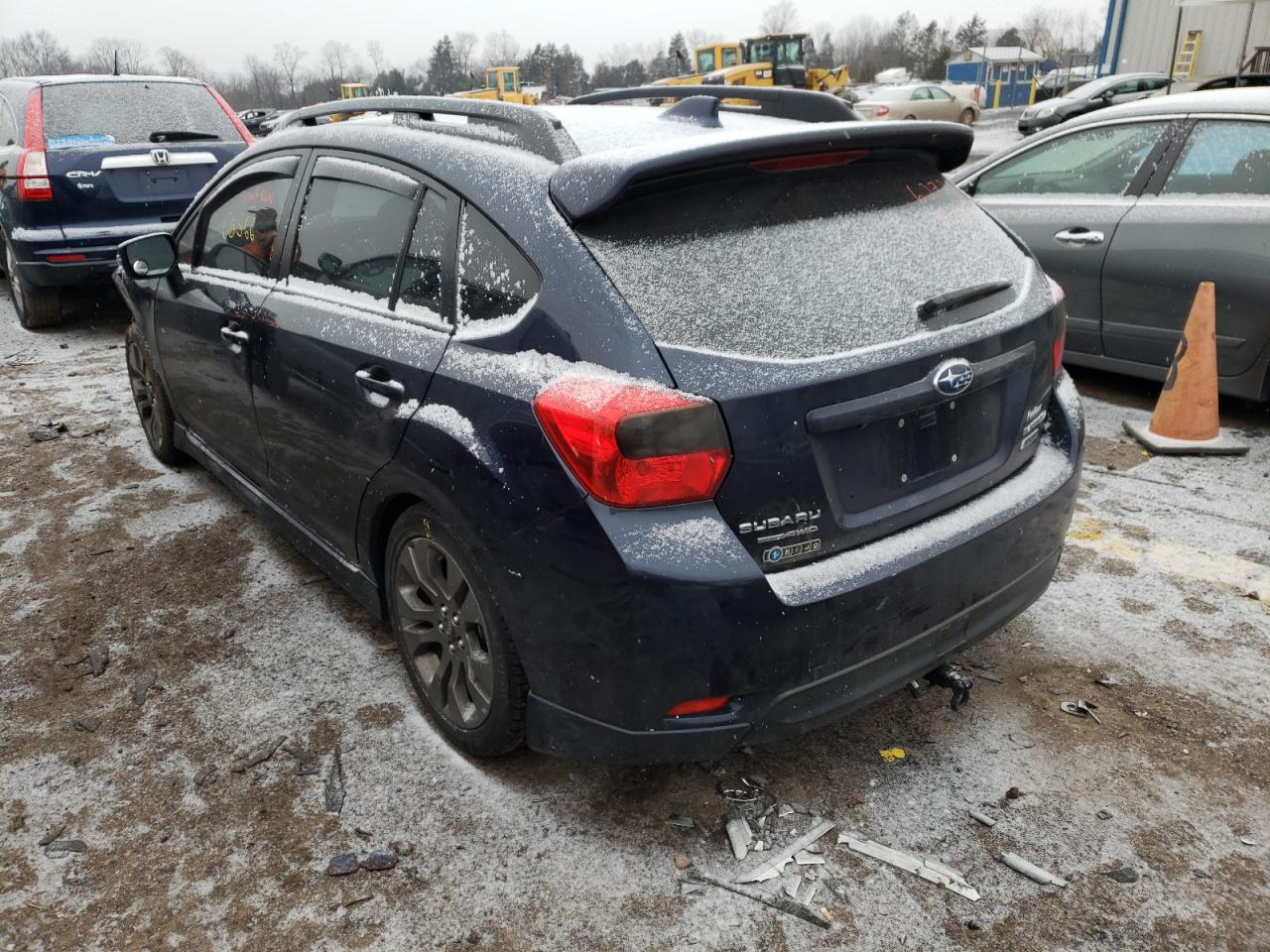 Photo 3 from auction – 2016 SUBARU IMPREZA SP with VIN JF1GPAY60GH259937